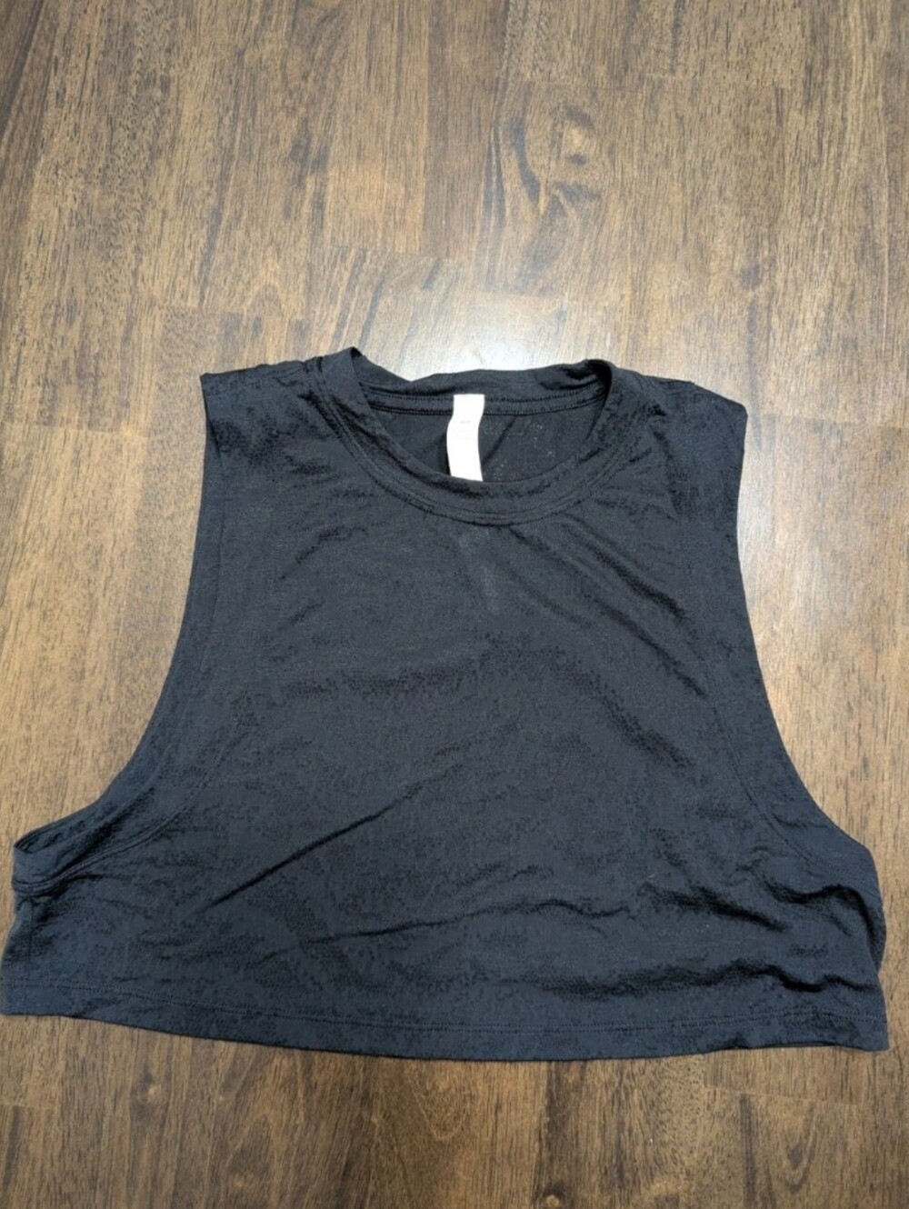 Lululemon Women's Muscle Love Crop Tank - Black - Size 2